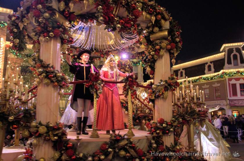 Disneyland at Christmas - Disneyland Christmas Parade - Have Wheelchair Will Travel