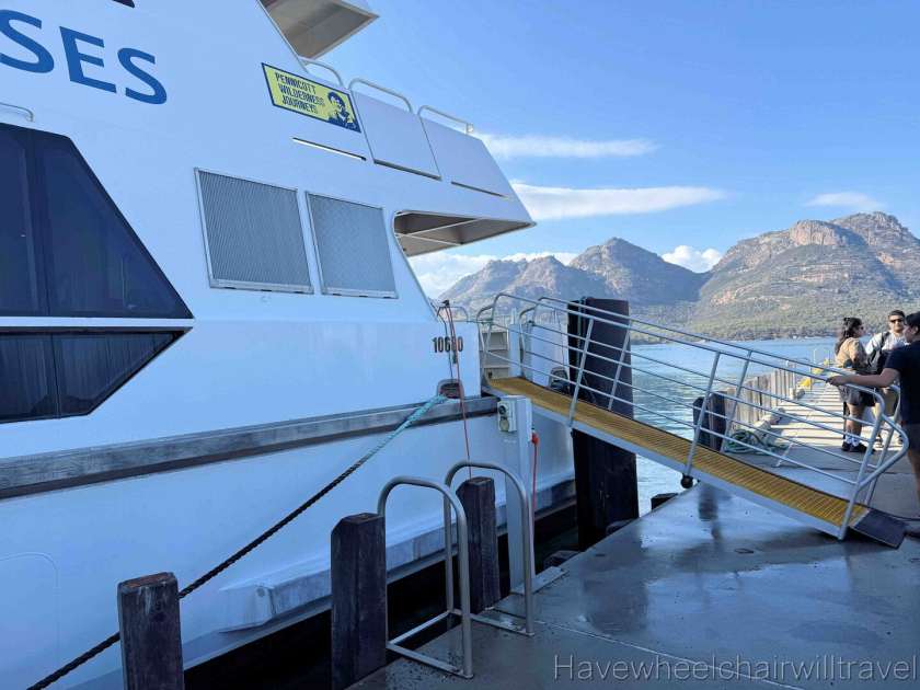 Wineglass Bay Cruises - Pennicott Wilderness Journeys - Have Wheelchair Will Travel