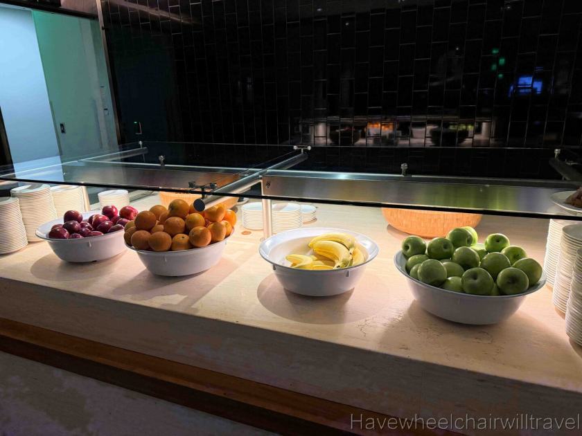 Qantas Business Class Lounge LAX review - Have Wheelchair Will Travel