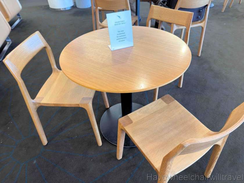Review - Qantas International Business Class Lounge, Sydney - Have Wheelchair Will Travel