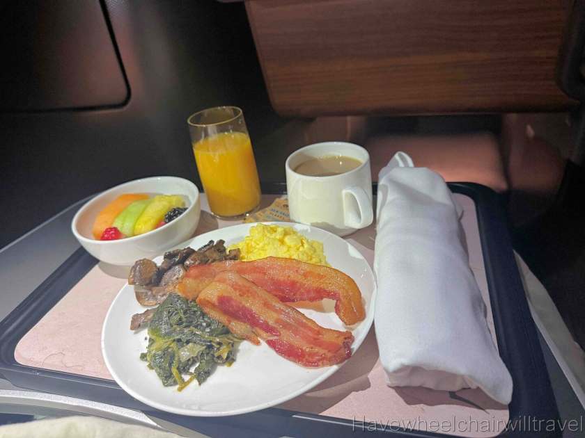 Qantas A380 business class review - Have Wheelchair Will Travel