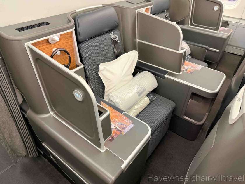 Qantas A380 business class review - Have Wheelchair Will Travel