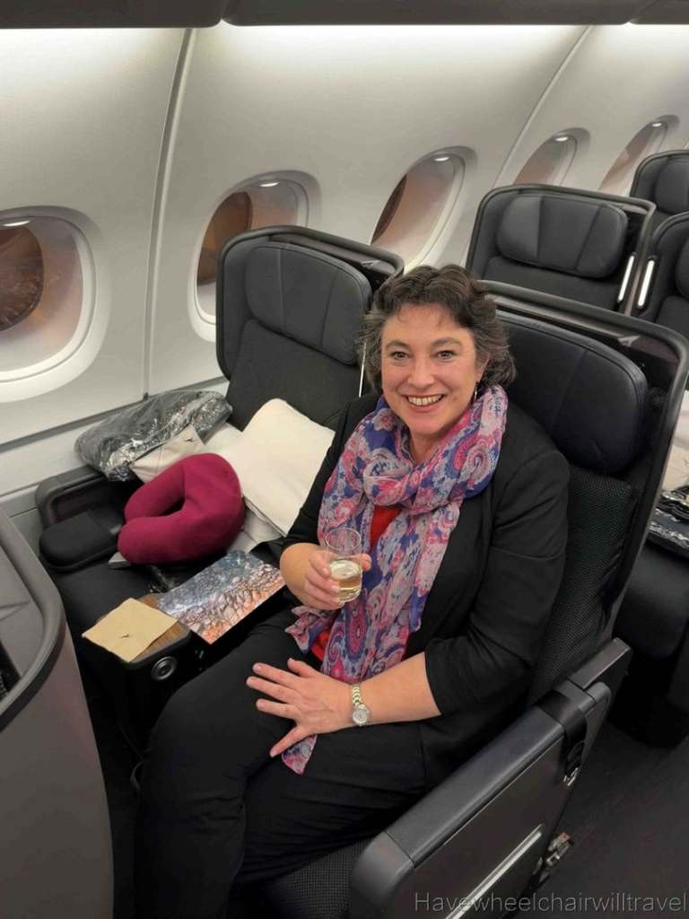 Qantas Airbus A380 Premium Economy class review- Have Wheelchair Will Travel