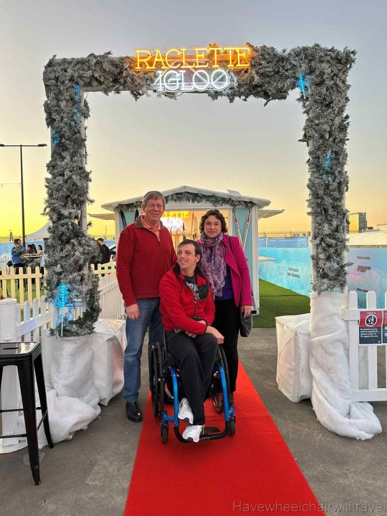 Raclette Igloo Sydney review - Have Wheelchair Will Travel