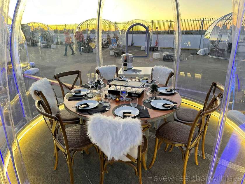 Raclette Igloo Sydney review - Have Wheelchair Will Travel