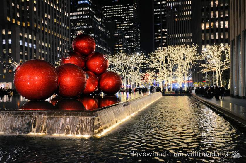 New York at Christmas - Have Wheelchair Will Travel