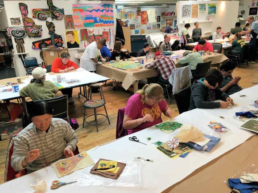 Creativity Explored San Francisco - Rita Harowitz - photo credit Creativity Explored