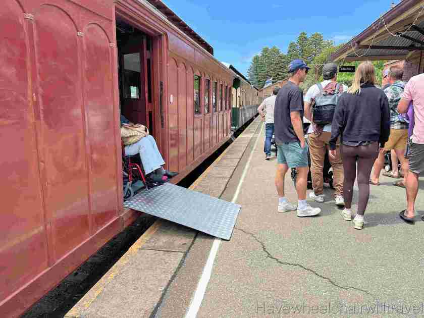 SteamRanger Heritage Railway South Australia - Have Wheelchair Will Travel