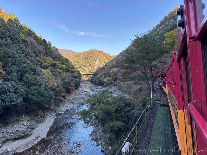 Sagano Romantic Train review - Have Wheelchair Will Travel