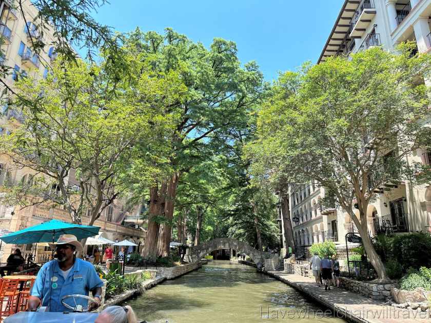 San Antonio Marriott Rivercenter on the River Walk - accessible San Antonio - Have Wheelchair Will Travel