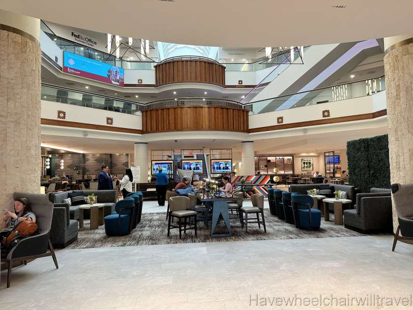 San Antonio Marriott Rivercenter on the River Walk - accessible San Antonio - Have Wheelchair Will Travel