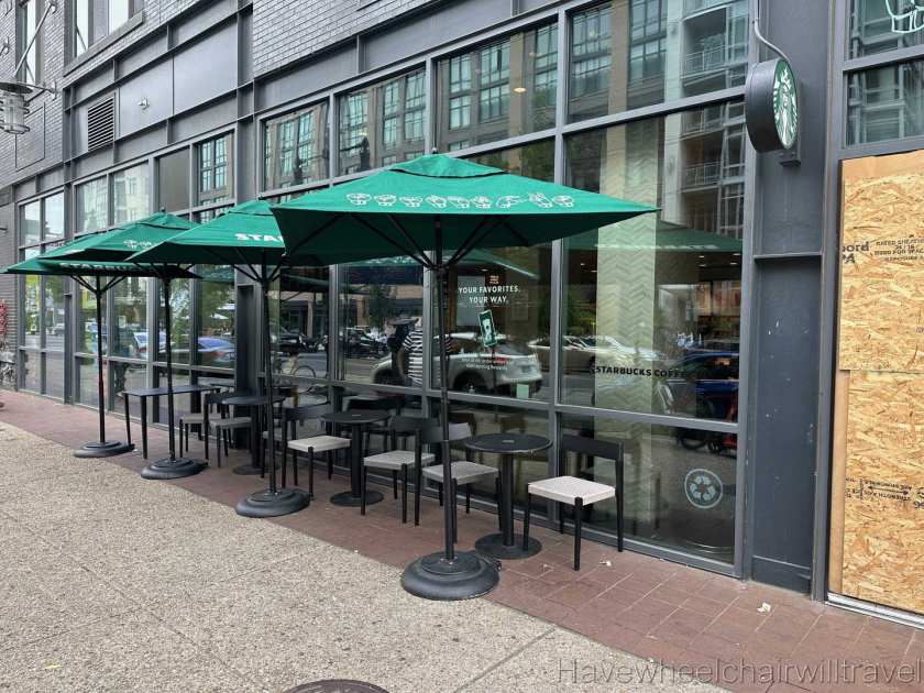 Starbucks Washington DC -first signing store in the US - Have Wheelchair Will Travel 