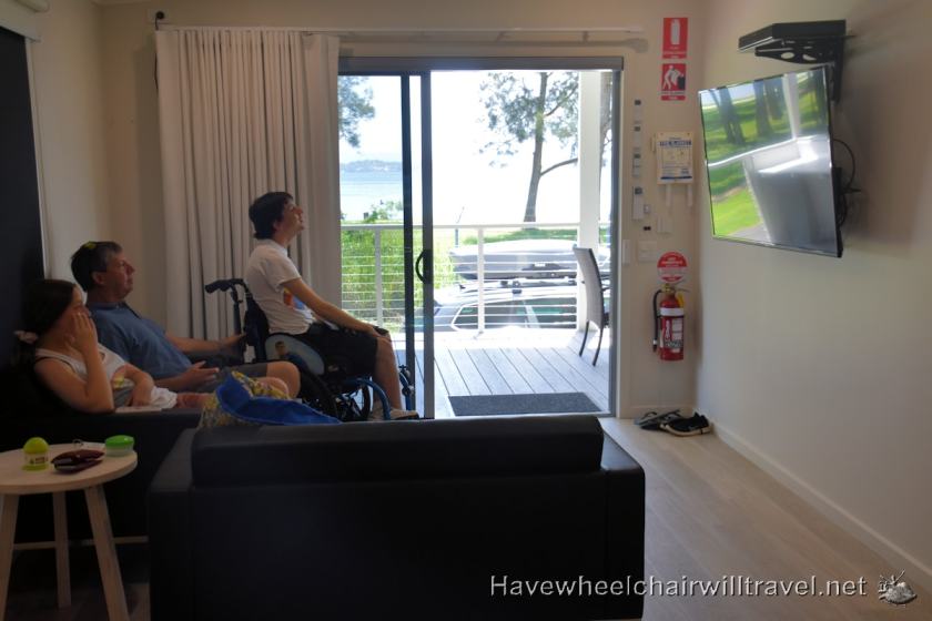 Swansea Lakeside Holiday Park accessible villa - Have Wheelchair Will Travel