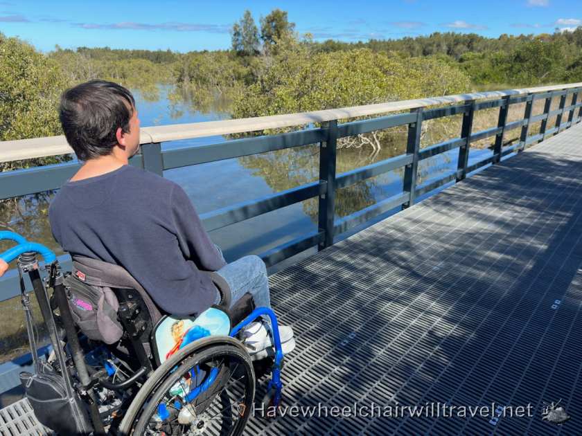 Swansea Foreshore Boardwalk - accessible Lake Macquarie - Have Wheelchair Will Travel