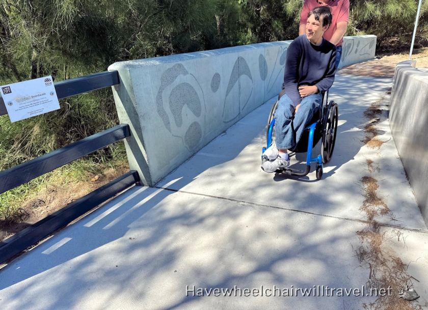 Swansea Foreshore Boardwalk - accessible Lake Macquarie - Have Wheelchair Will Travel