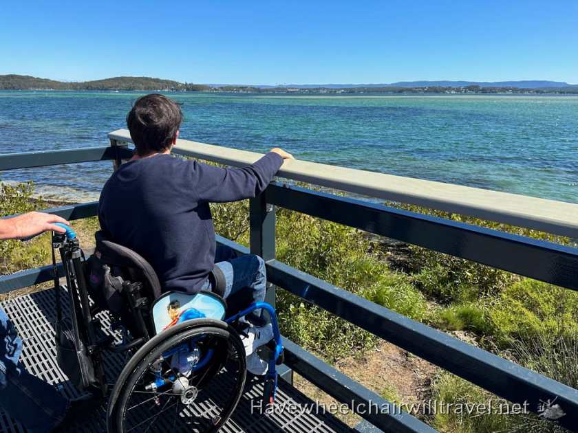 Swansea Foreshore Boardwalk - accessible Lake Macquarie - Have Wheelchair Will Travel