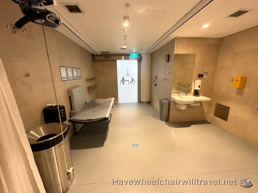 Sydney Domestic Airport Changing Places Bathroom - Have Wheelchair Will Travel