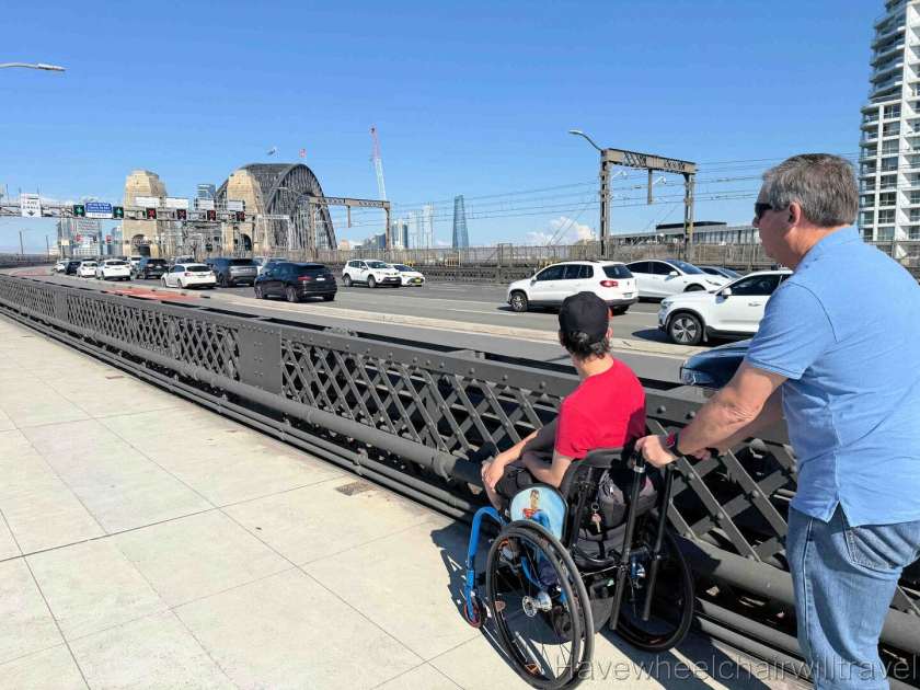 Sydney Harbour Bridge - wheelchair access - Have Wheelchair Will Travel 