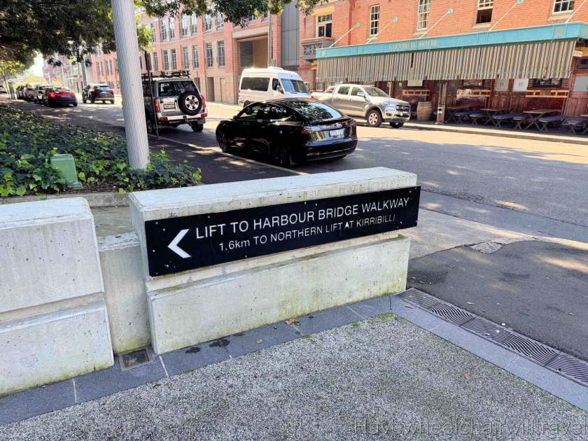 Sydney Harbour Bridge - wheelchair access - Have Wheelchair Will Travel 