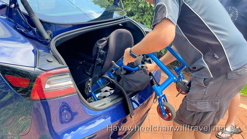 Tesla Model 3 - can it fit a wheelchair - Have Wheelchair Will Travel
