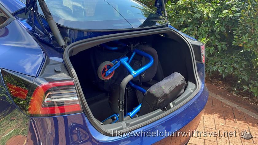 Tesla Model 3 - can it fit a wheelchair - Have Wheelchair Will Travel