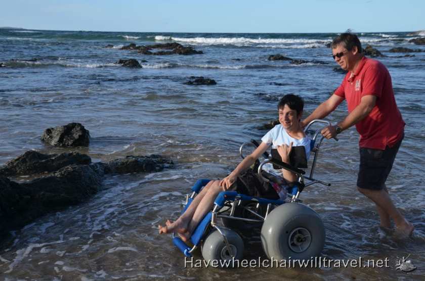 Beach wheelchair - transporting beach wheelchair - Have Wheelchair Will Travel