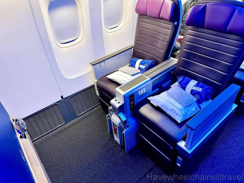 United Airlines Premium Plus review - Have Wheelchair Will Travel
