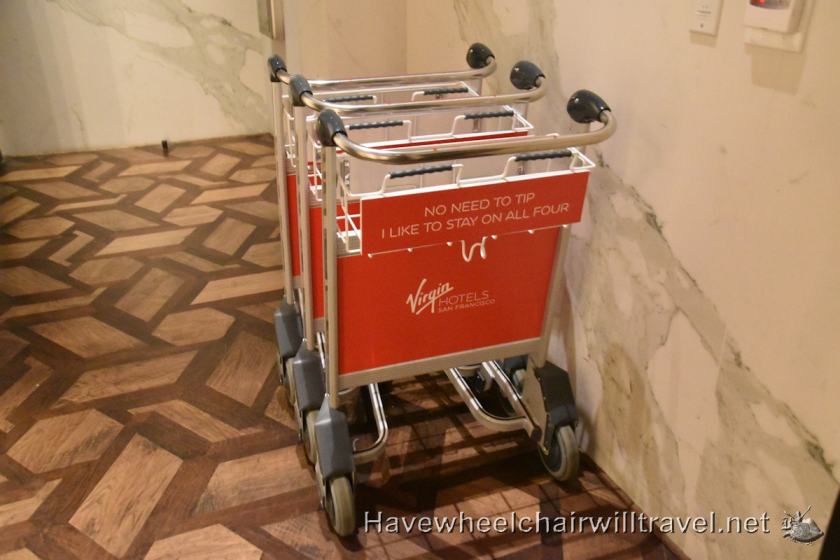 Virgin Hotel San Francisco - accessible San Francisco - Have Wheelchair Will Travel