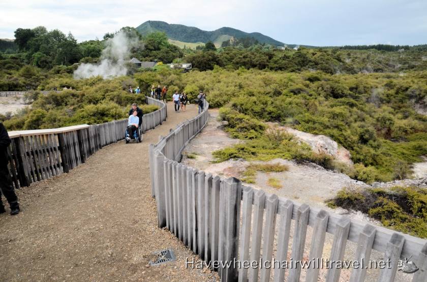 Wai-O-Taupu Thermal Wonderland - Geothermal Park - Have Wheelchair Will Travel